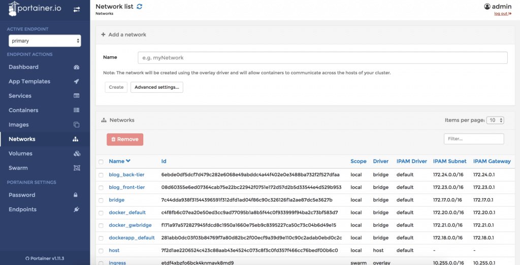 Portainer: управление Docker и Swarm при помощи Web-UI